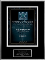 Dr. Ryan Miyamoto was again listed as one of Castle Connolly's Top Doctors in the field of Orthopaedic Surgery for 2020